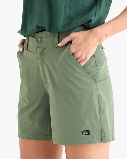 Shorts Finch Feminino - Verde