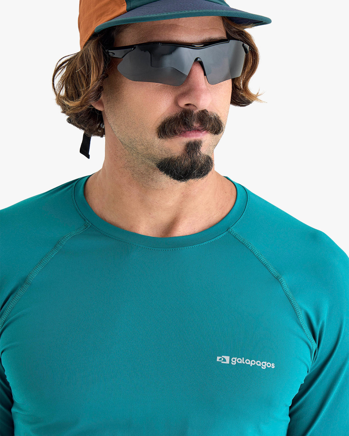Blusa Segunda Pele UV Vella Masculina - Verde Oceano