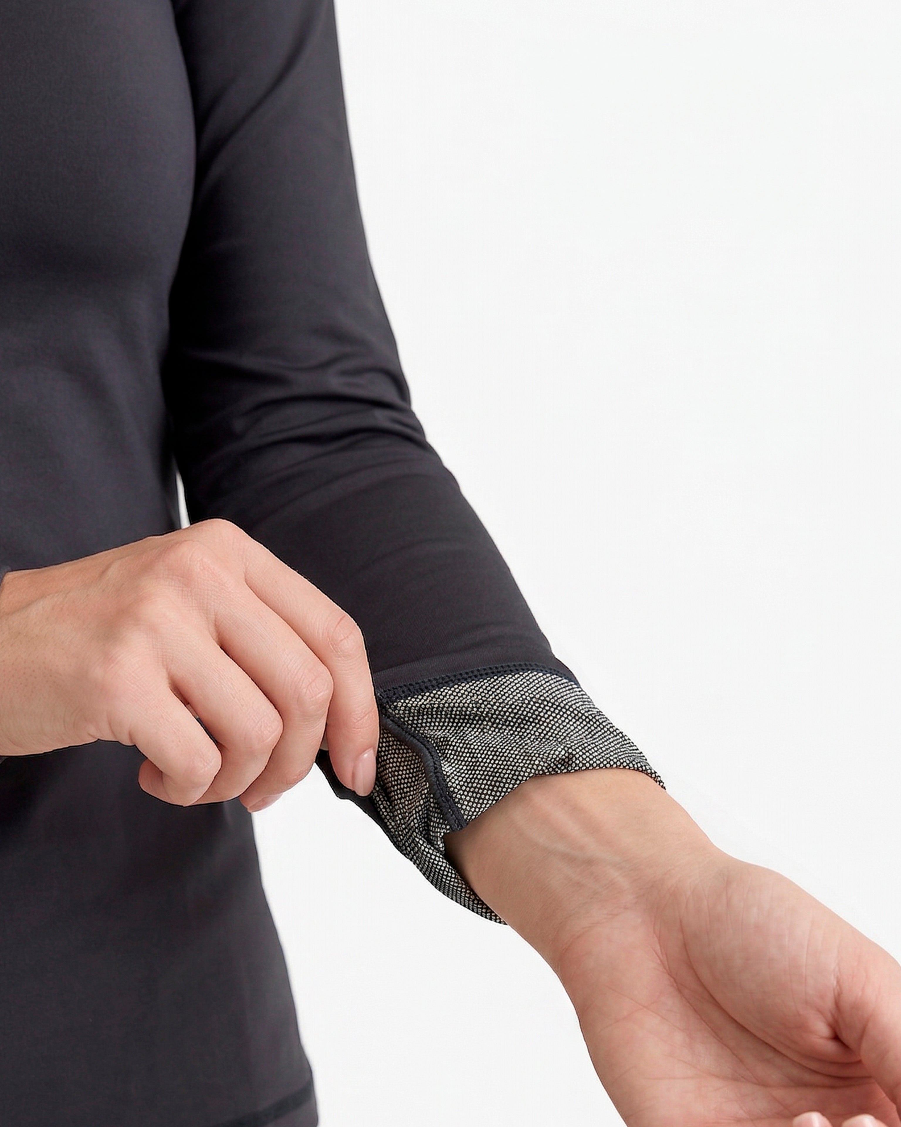 Blusa Segunda Pele Lithium Heat Feminina - Preta