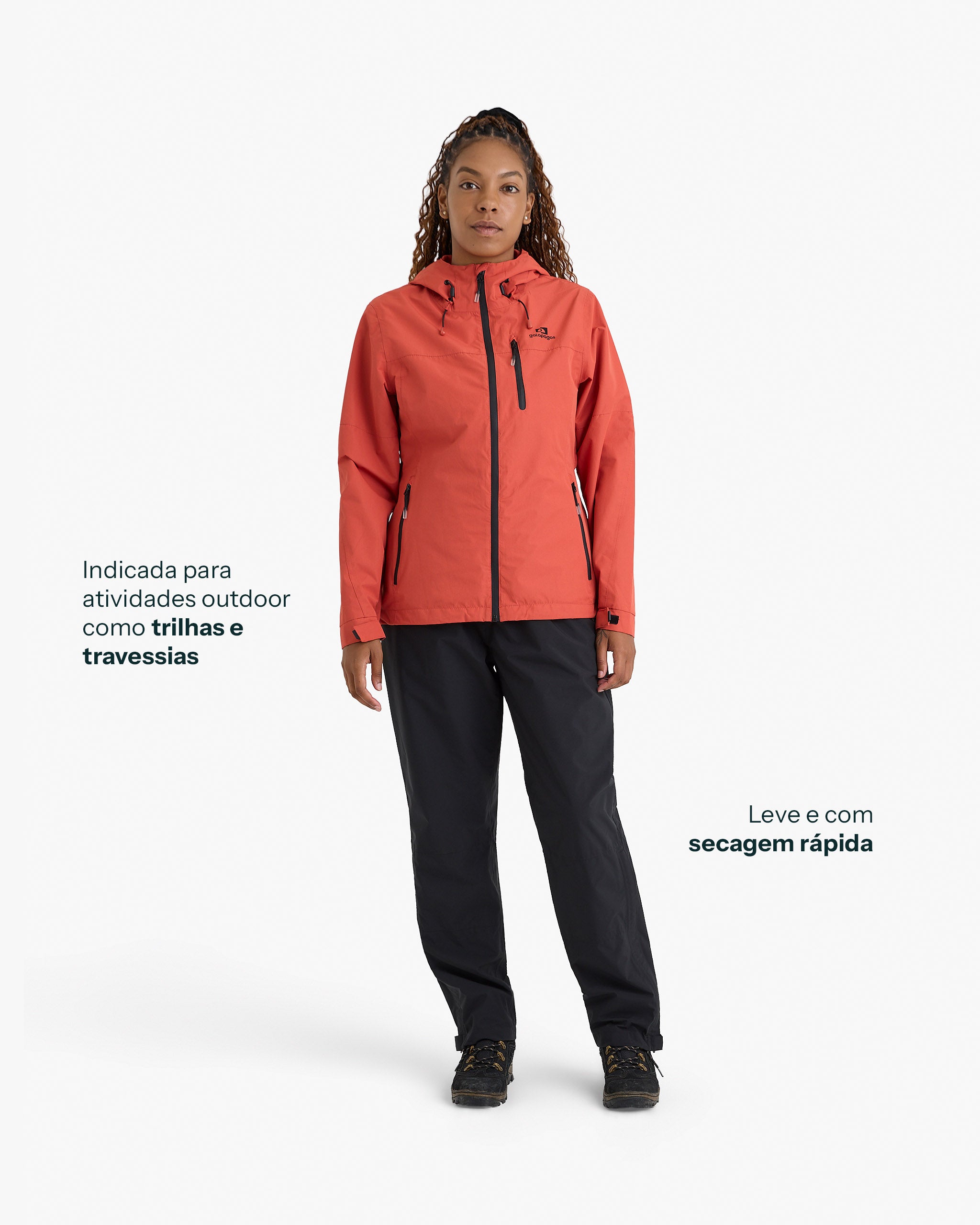 Calça Impermeável Darwin Storm Feminina - Preta