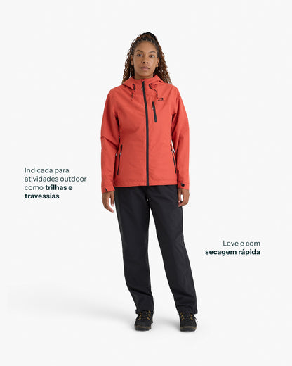 Calça Impermeável Darwin Storm Feminina - Preta - Galapagos Outdoor