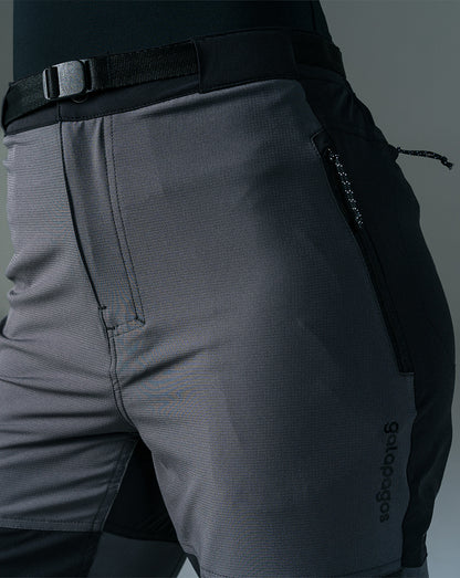 Calça Técnica Hiker Feminina - Chumbo e Preta