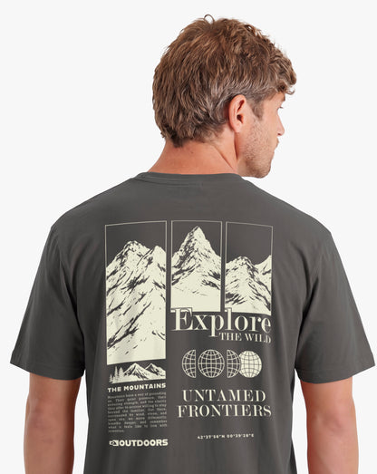 Camiseta Explore All Gender - Grafite