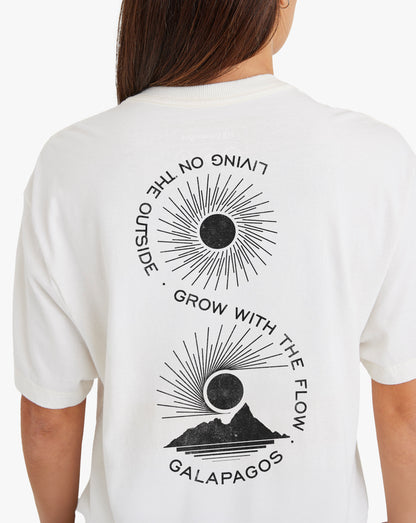 Camiseta Living Outside All Gender - Branca