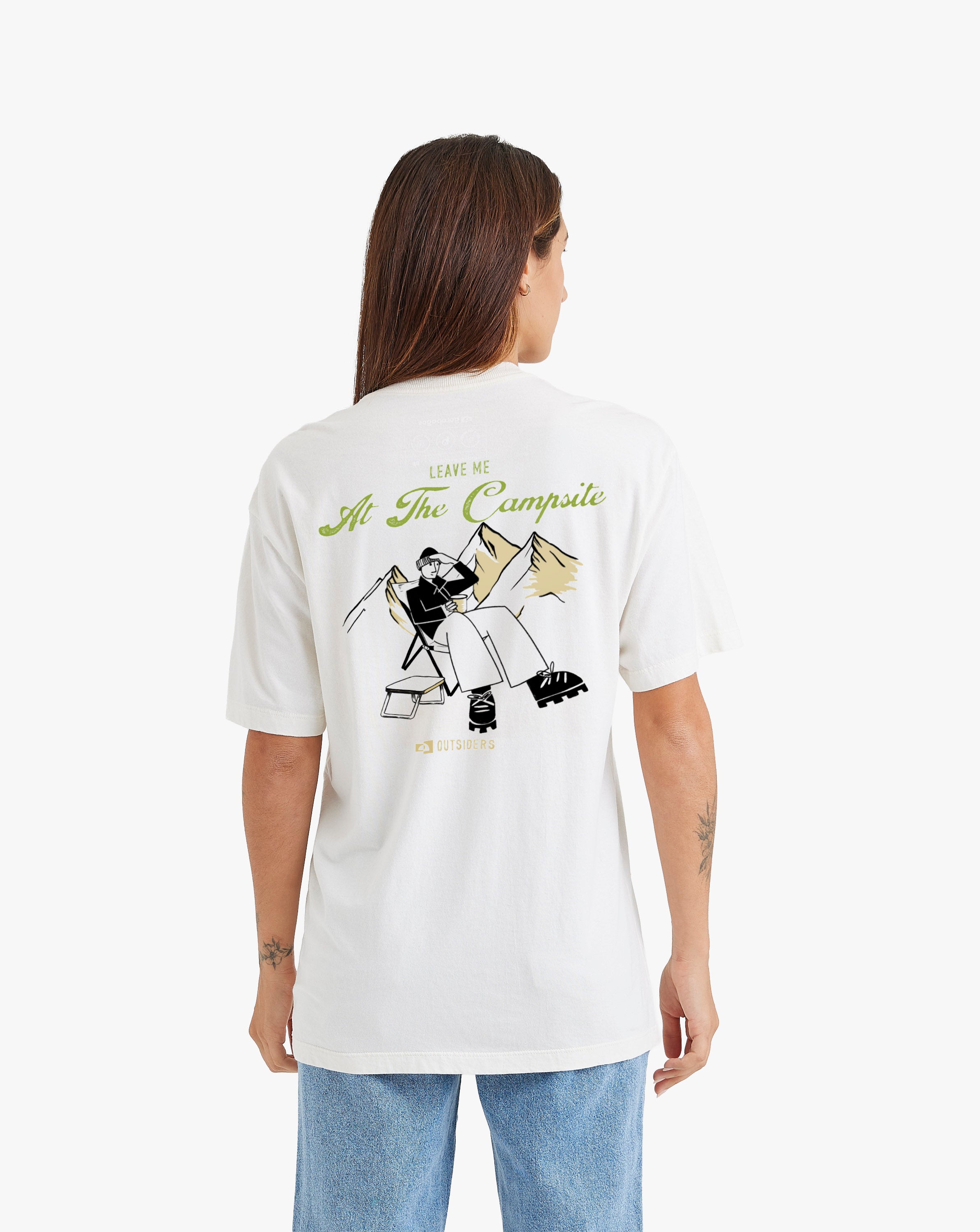 Camiseta Outsiders All Gender - Branca