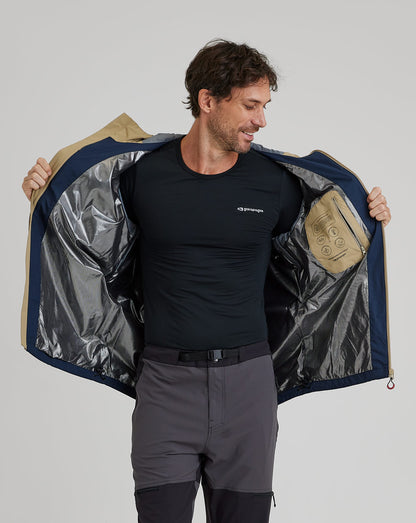 Jaqueta Masculina Impermeável Darwin Heat - Azul Marinho