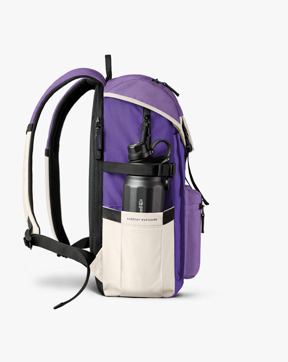 Mochila Pelican 30L - Roxo, Lavanda e Areia