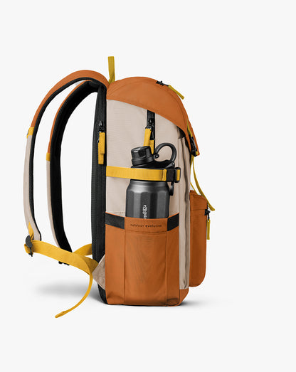 Mochila Pelican 30L - Terracota e Cáqui - Galapagos Outdoor