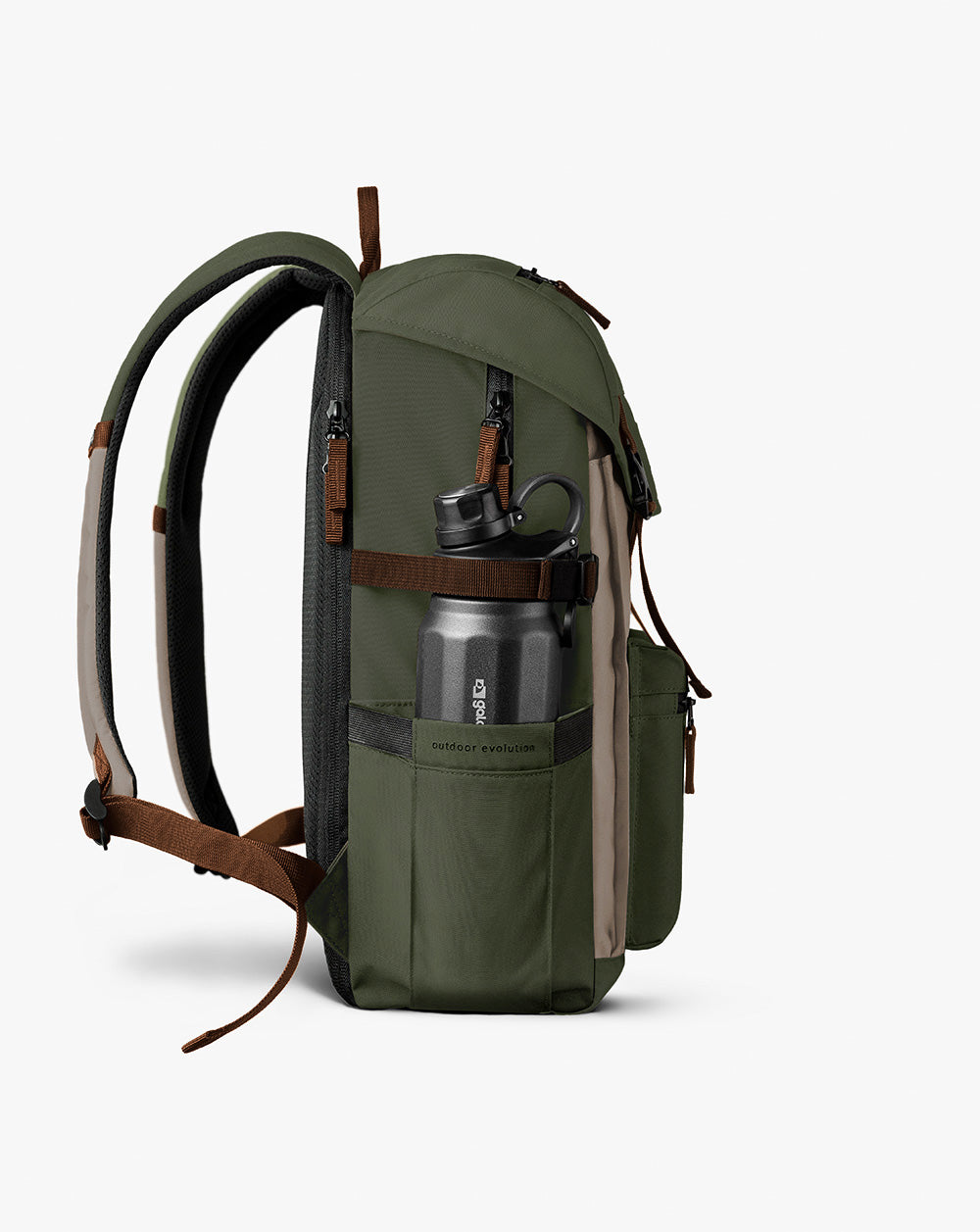 Mochila Pelican 30L - Verde e Cáqui