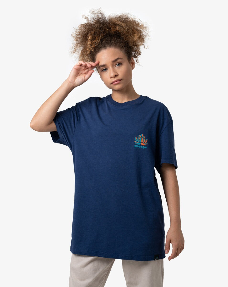 Camiseta All Namastê - Azul Marinho