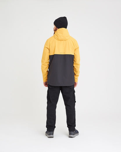 Jaqueta Anorak Impermeável Masculina Snow - Amarelo e Preto