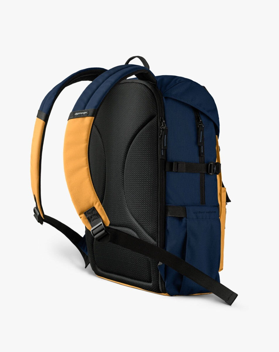 Mochila Pelican 2.0 30L - Amarelo e Azul Marinho