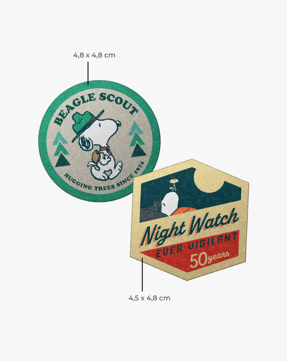 Pack de Patchs do Snoopy