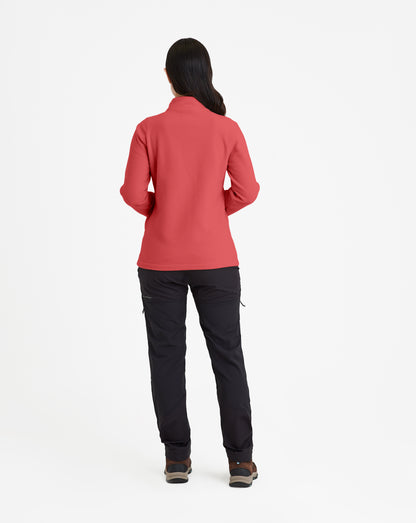 Blusão Fleece Makalu 2.0 Feminino - Goiaba - Galapagos Outdoor