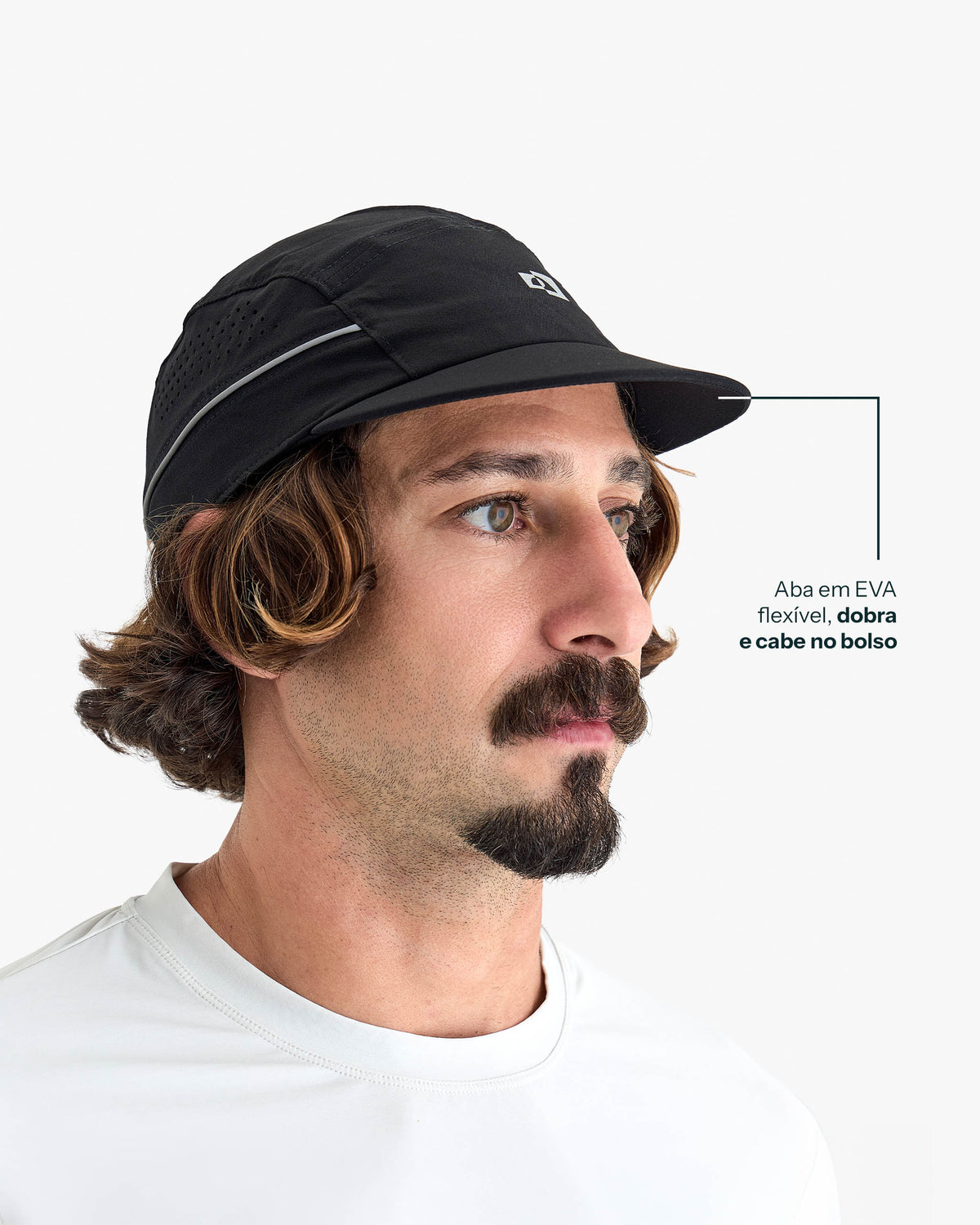 Boné Stride Pro - Preto