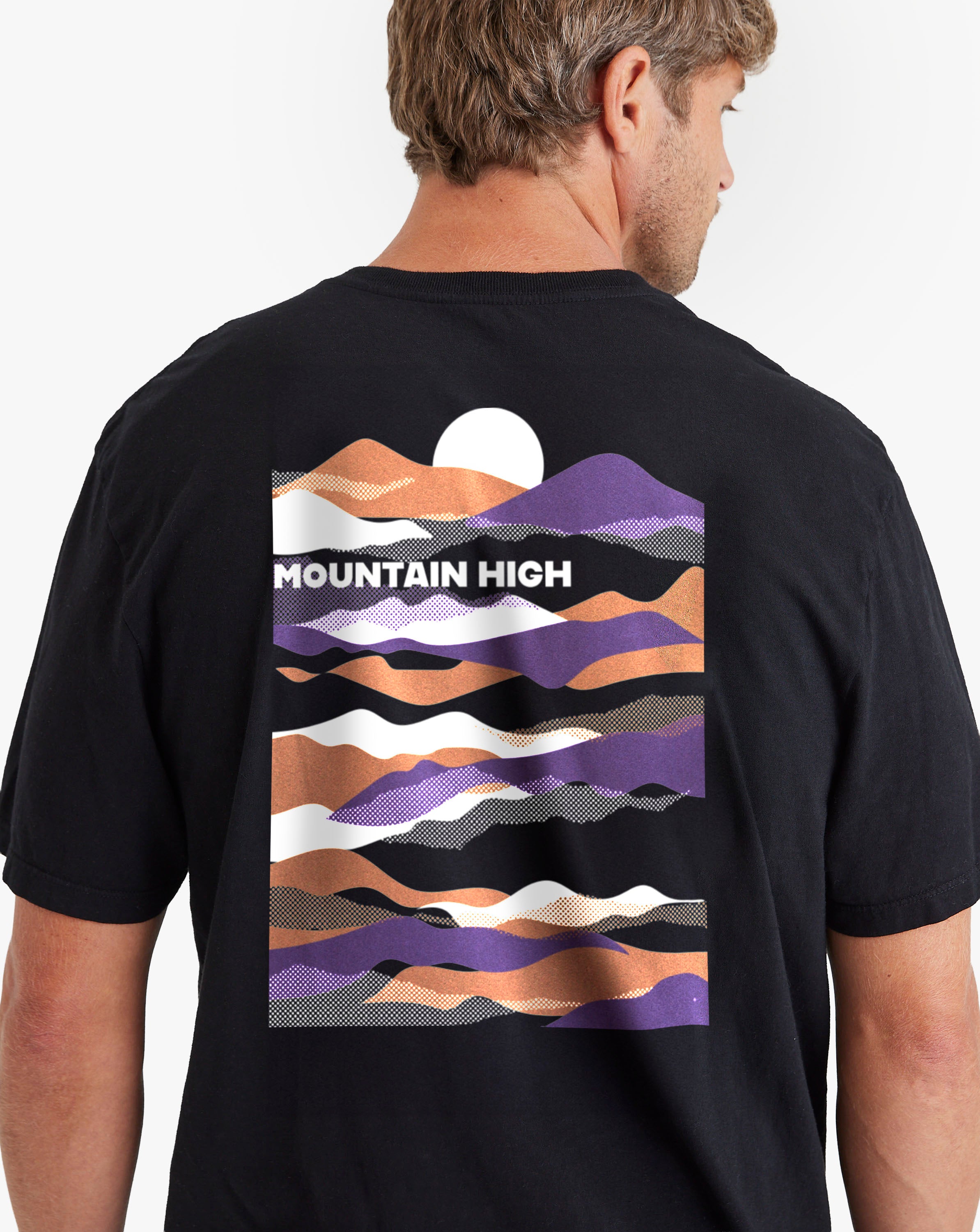 Camiseta Mountain High - Preta