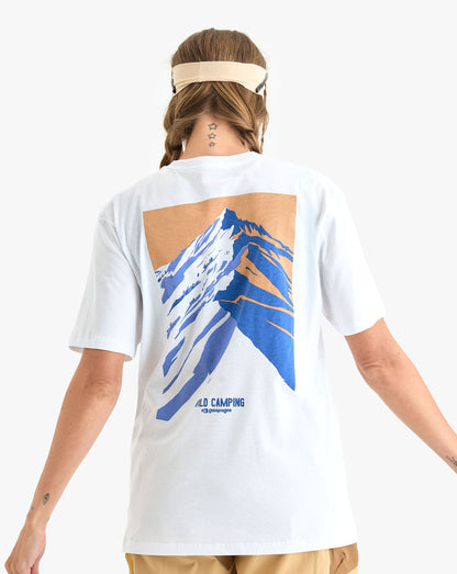 Camiseta Wild Camping All Gender - Branca