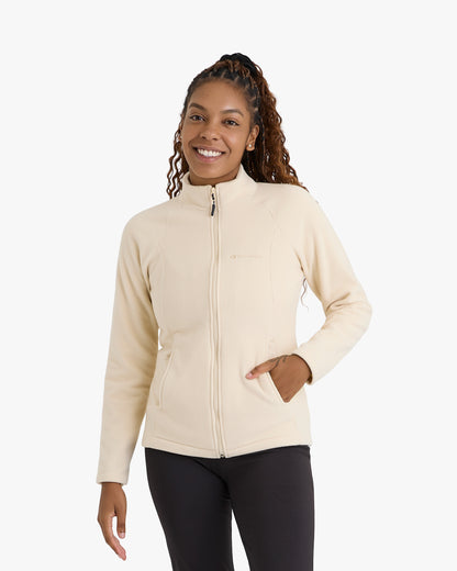 Jaqueta Fleece Kathmandu 2.0 Feminina - Marfim