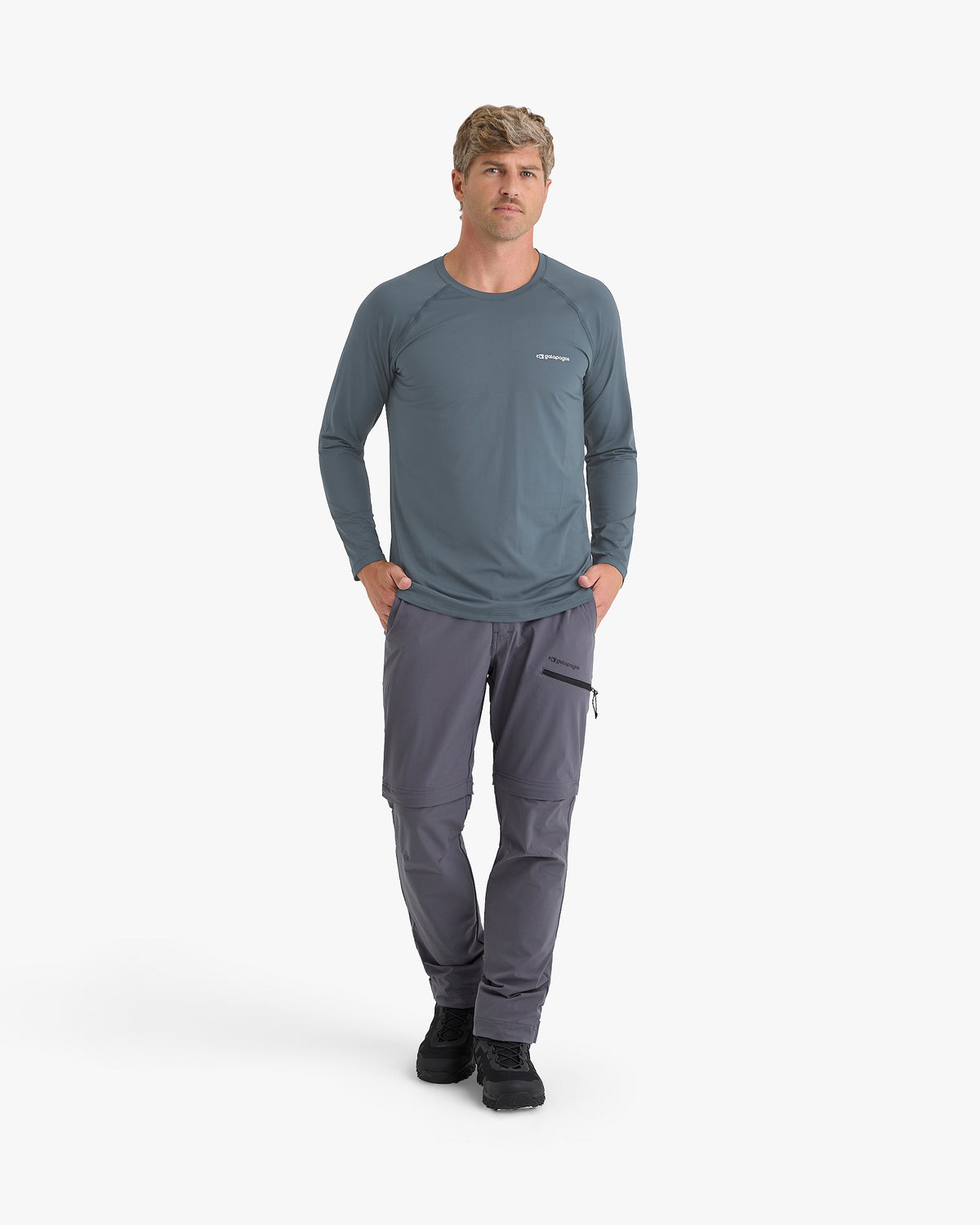 Blusa Segunda Pele UV Vella Masculina - Cinza