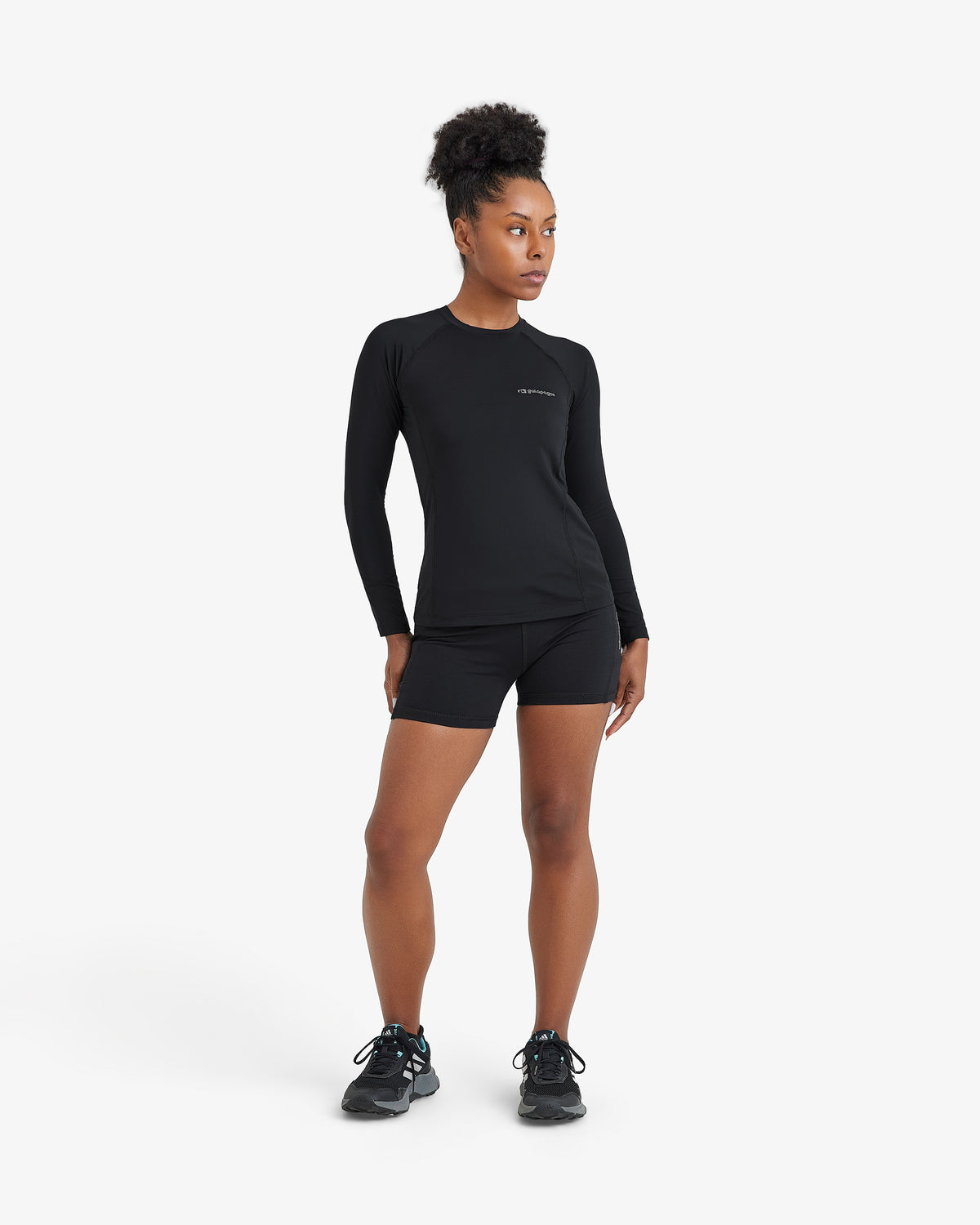 Blusa Segunda Pele UV Vella Feminina - Preta