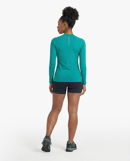 Blusa Segunda Pele UV Vella Feminina - Verde Esmeralda