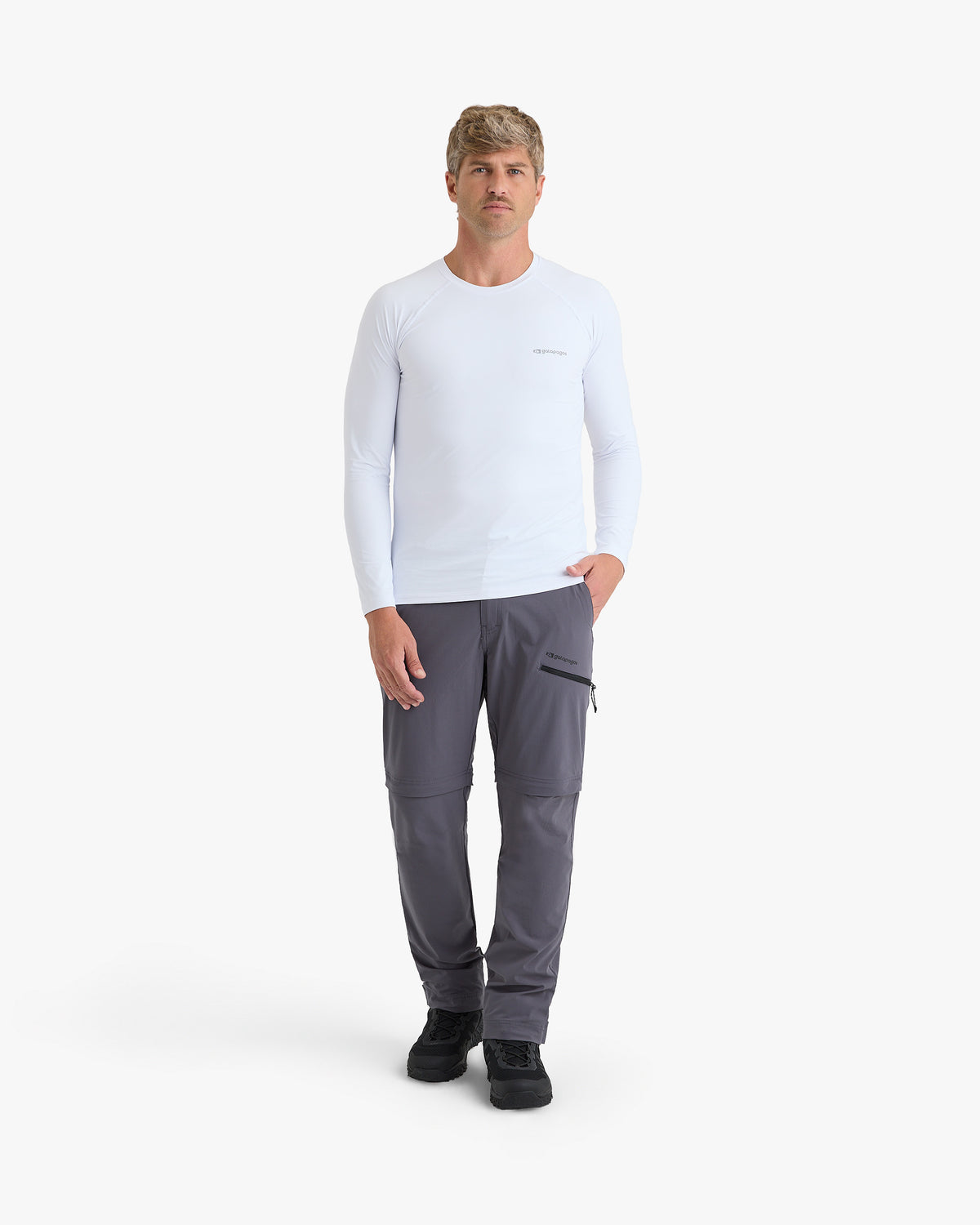 Blusa Segunda Pele UV Vella Masculina - Branca