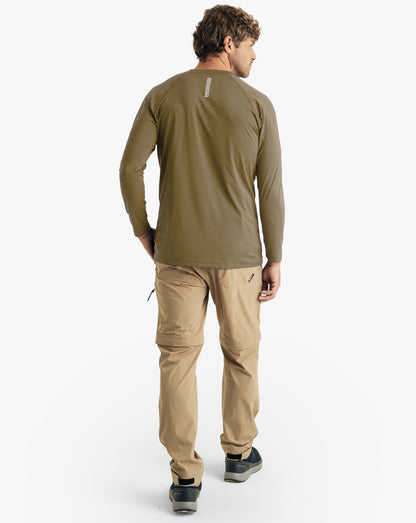 Blusa Segunda Pele UV Vella Masculina - Verde Oliva