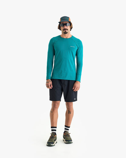 Blusa Segunda Pele UV Vella Masculina - Verde Oceano