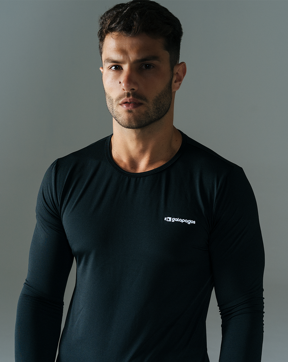 Blusa Manga Longa Masculina Lithium Thermo - Preto