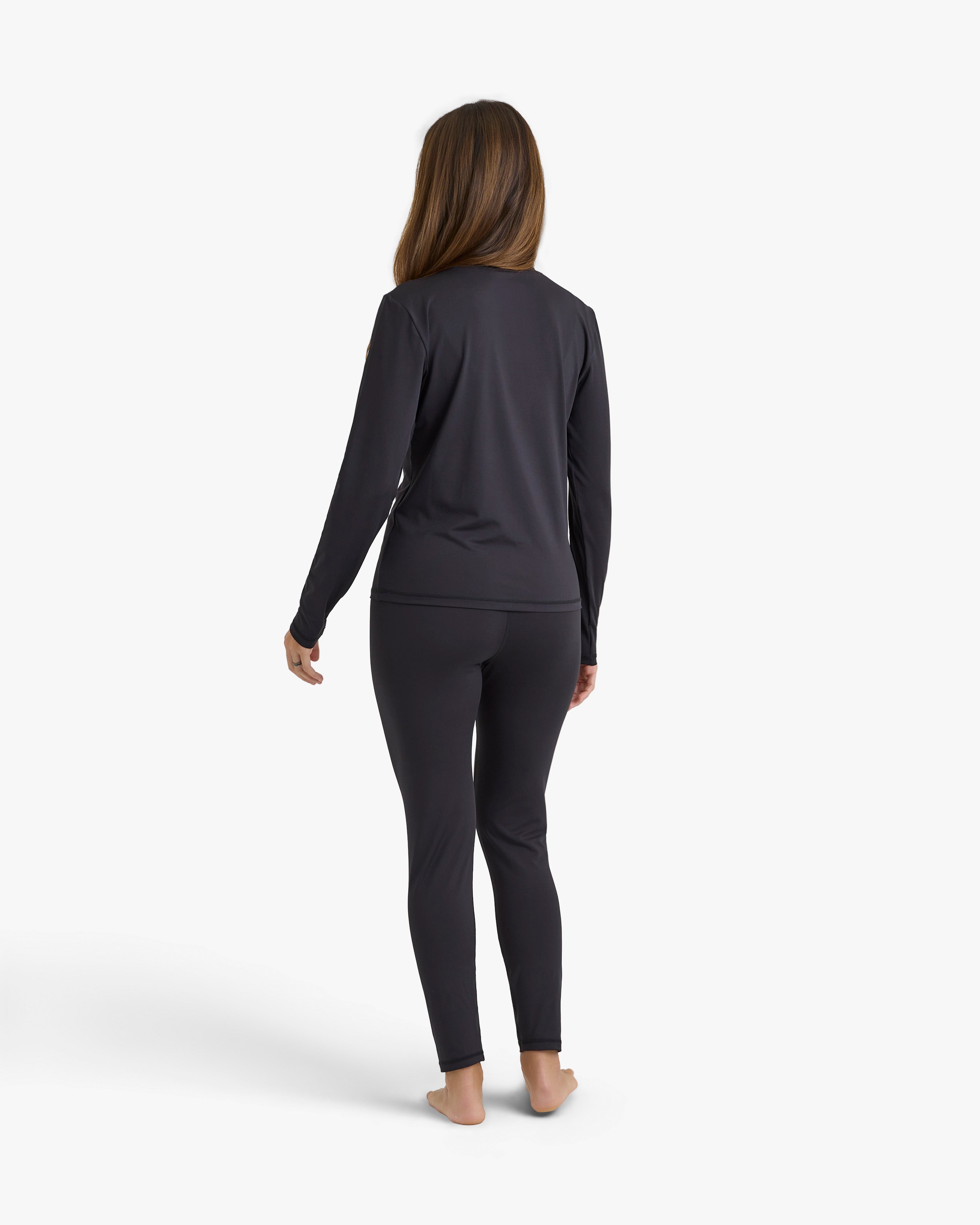 Blusa Segunda Pele Lithium Heat Feminina - Preta