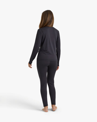 Blusa Segunda Pele Lithium Heat Feminina - Preta