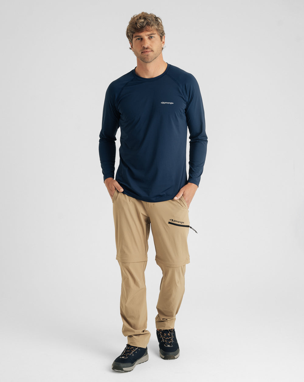 Blusa Segunda Pele UV Vella Masculina - Azul Marinho