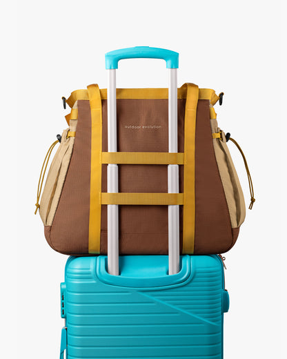 Bolsa Tote All-In 35L - Marrom e Bege