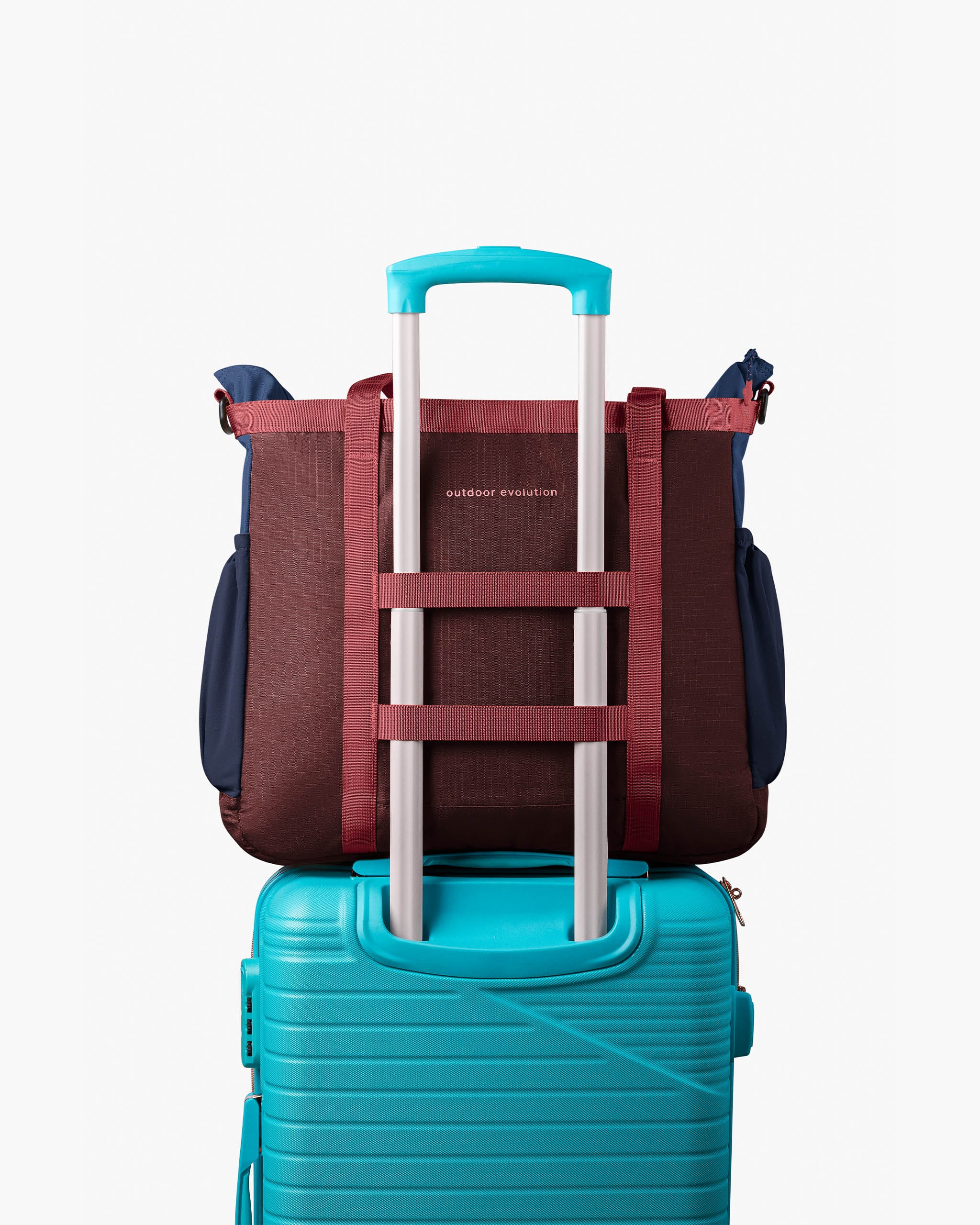 Bolsa Tote All-In Daily 21L - Bordô e Marinho