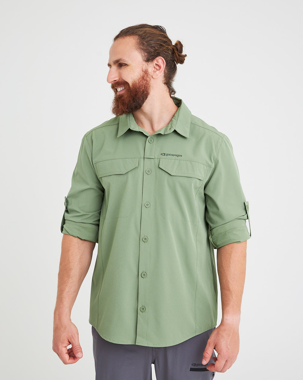 Camisa UV50+ Defender Verde | Galapagos – Galapagos Outdoor