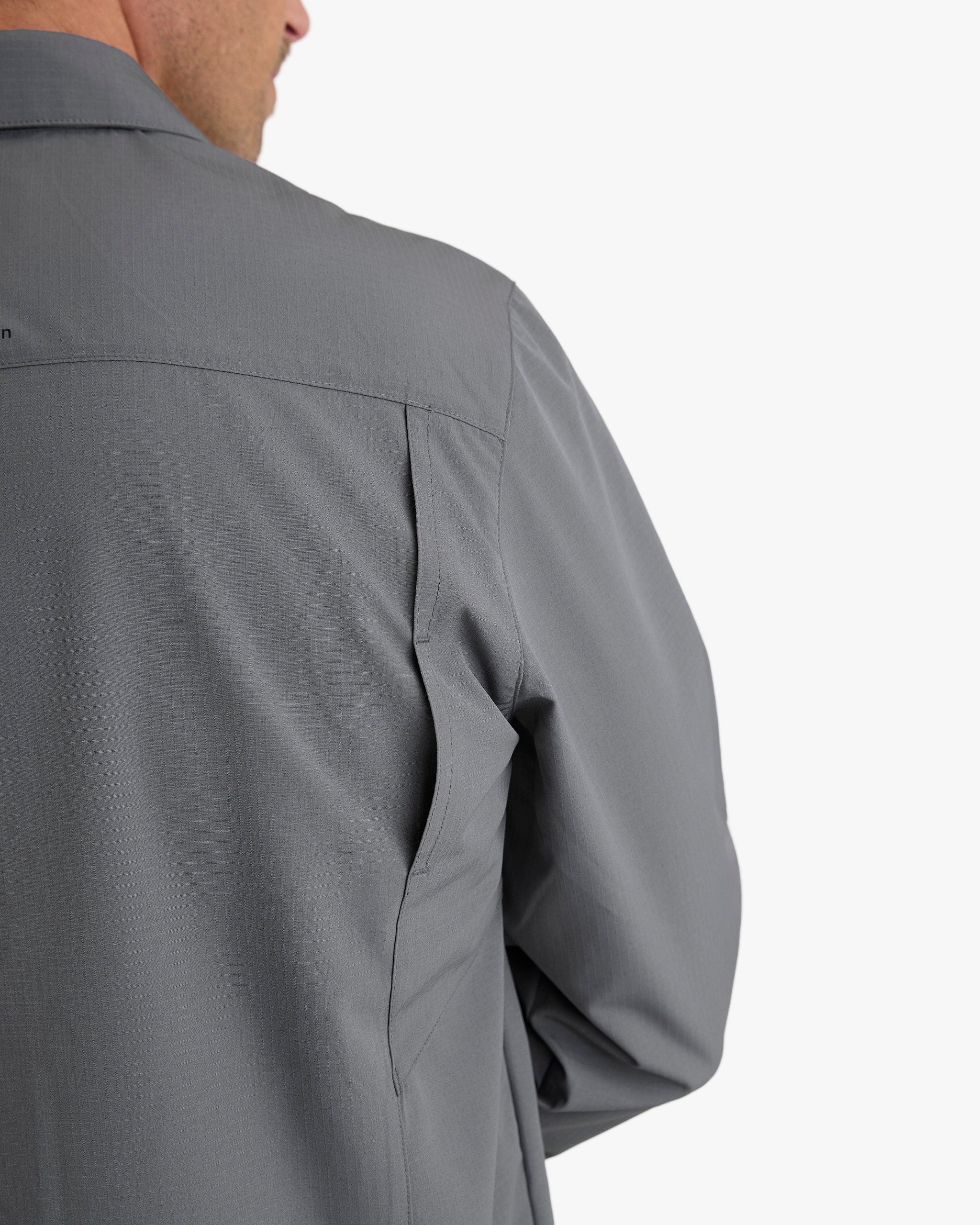 Camisa Technical UV50+ Defender - Chumbo