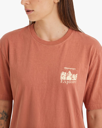 Camiseta Explore All Gender - Terracota