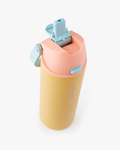 Garrafa Duo Flow 710ml - Amarelo