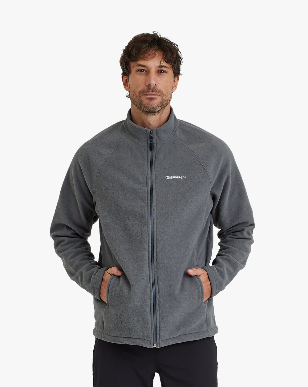 Jaqueta Fleece Kathmandu Masculina Cinza | Galapagos – Galapagos