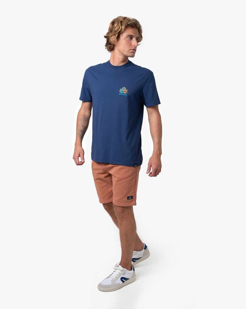 Camiseta All Namastê - Azul Marinho