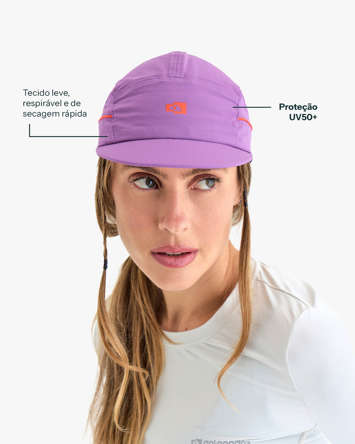 Boné Stride Pro - Roxo