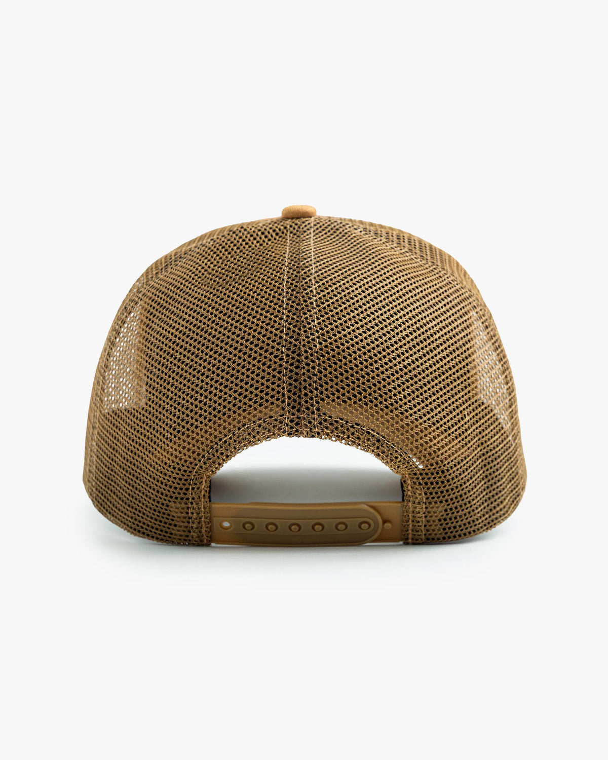 Boné Trucker Camp - Ocre e Marrom