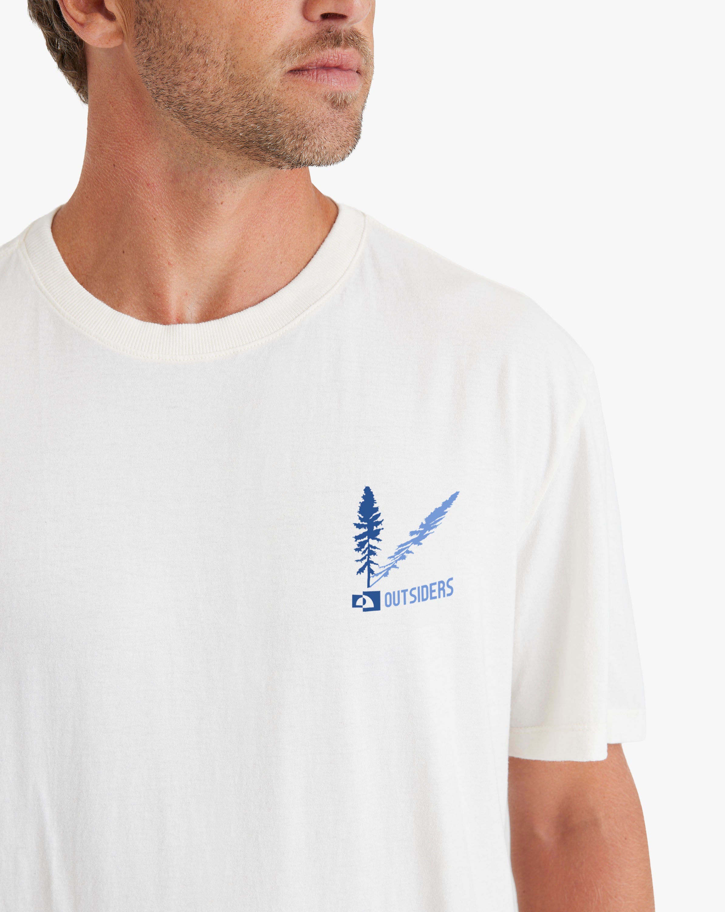 Camiseta Wild Camping All Gender - Branca