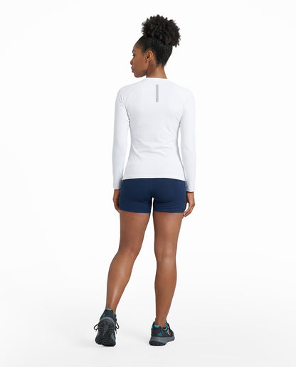 Blusa Segunda Pele UV Vella Feminina - Branca