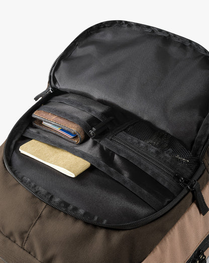 Mochila Gaivota 15L - Marrom, Marinho e Cáqui