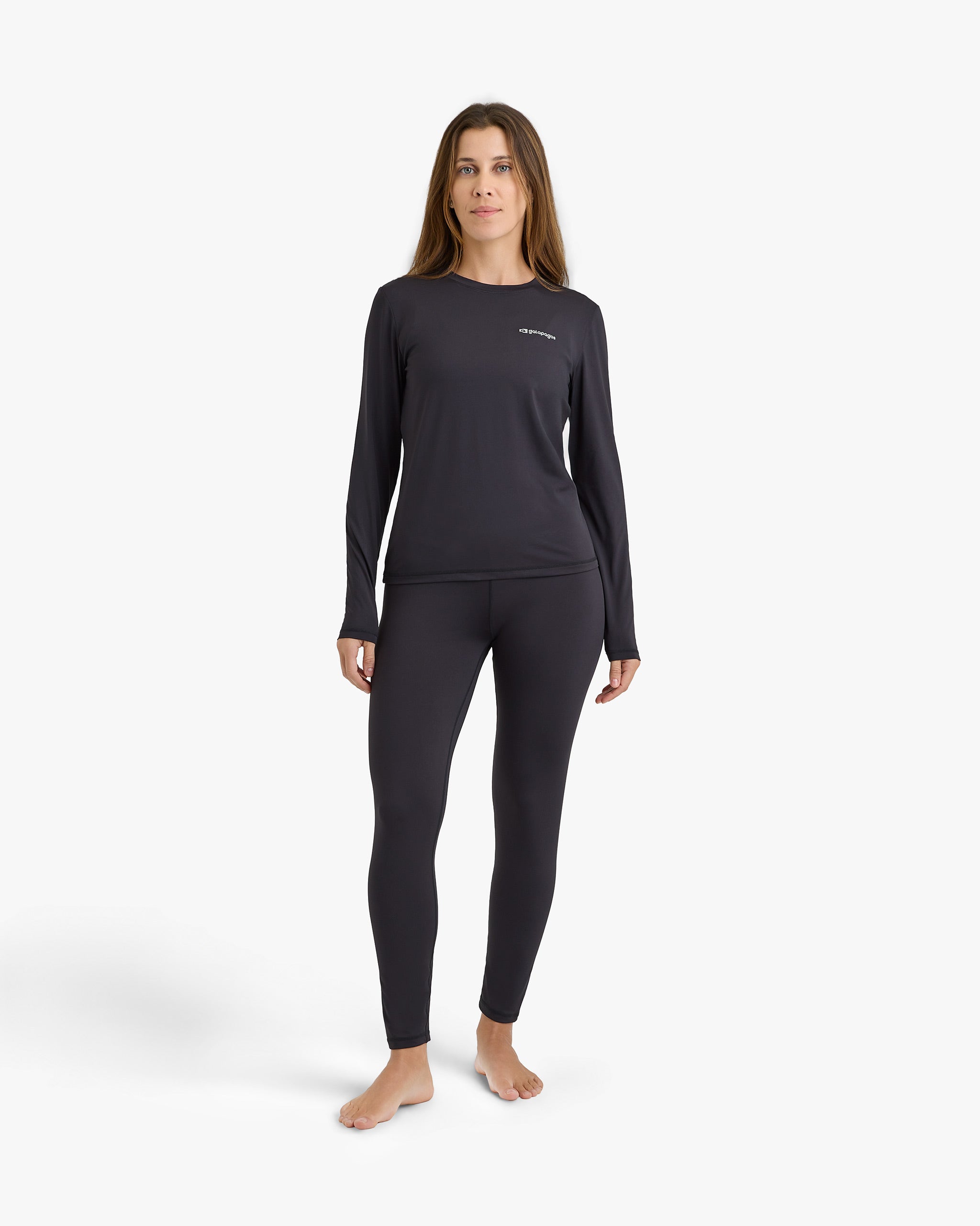 Blusa Segunda Pele Lithium Heat Feminina - Preta