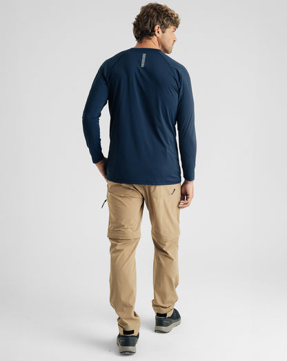 Blusa Segunda Pele UV Vella Masculina - Azul Marinho
