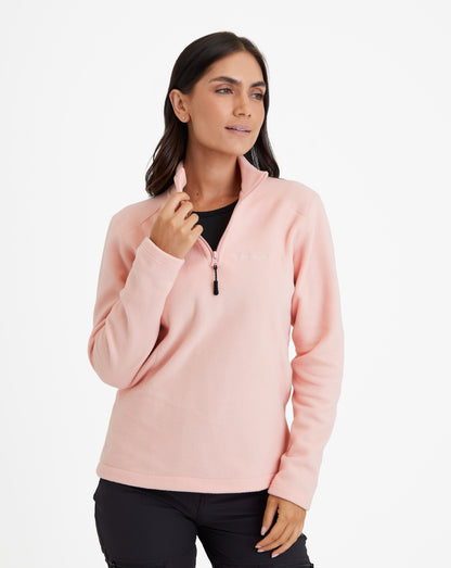 Blusão Fleece Makalu 2.0 Feminino - Rose - Galapagos Outdoor
