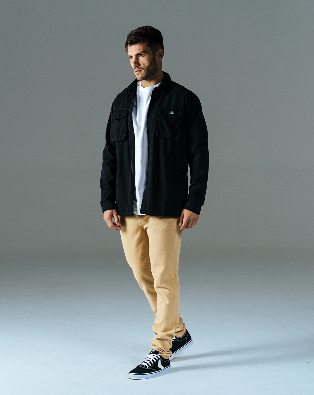 Camisa Masculina Bold - Preta