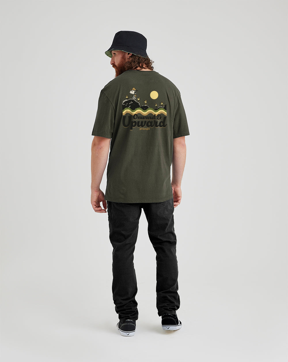 Camiseta Snoopy Upward - Verde